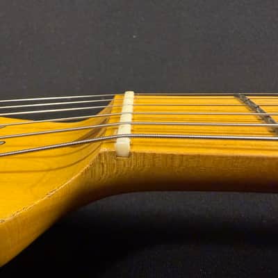 Hot Rod 6 Strings Telecaster 2020s - Relic Gold Glitter image 13
