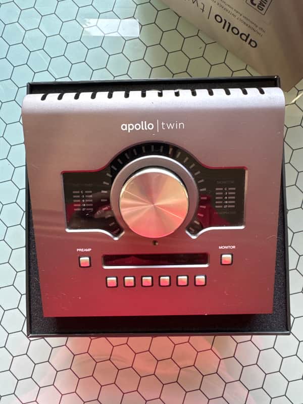 Universal Audio Apollo Twin QUAD MKII Thunderbolt Audio Interface 2010s - Dark Grey image 1