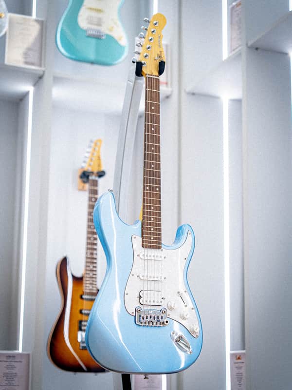 G&L Tribute Legacy HSS Lake Placid Blue RW image 1