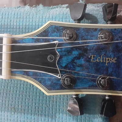 ESP Eclipse STD 2011 - Planet Blue Custom Finish - MINT + Original Case image 8