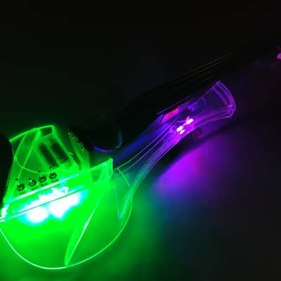 New 5 string Makowski Viro LED composite electric violin image 3