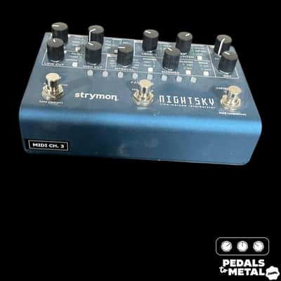 Strymon NightSky Time-Warped Reverberator - Present - Blue - X15429 image 4