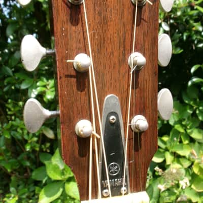 1972 Yamaha FG-180 Jumbo Dreadnought - Natural image 6