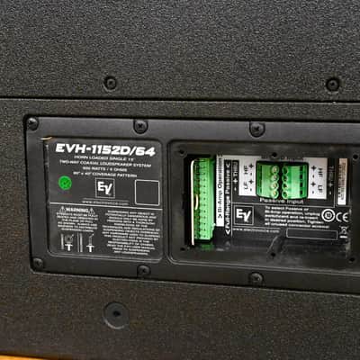 Electro-Voice (EV) EVH-1152D/64 15" 2-Way Passive Loudspeaker (PAIR) CG01YBR *ASK FOR SHIPPING* image 7