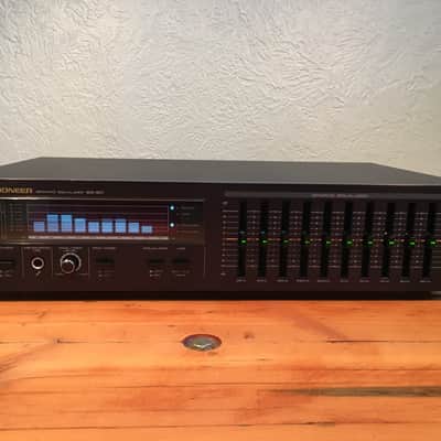 Amazing Pioneer SG-50 Stereo Graphic Equalizer Spectrum Analyzer Microphone Audiophile Vintage image 4