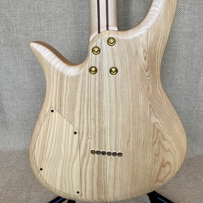 Wreck Guitars Blue Morpho Classic 2020 Trans Black Top Finish in High Gloss image 6