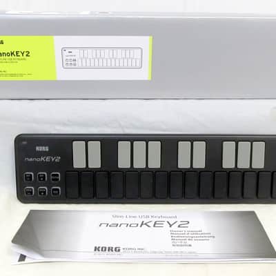 Mint in Box Korg nanoKEY2 Slimline USB MIDI Keyboard Controller Mint in Box image 10