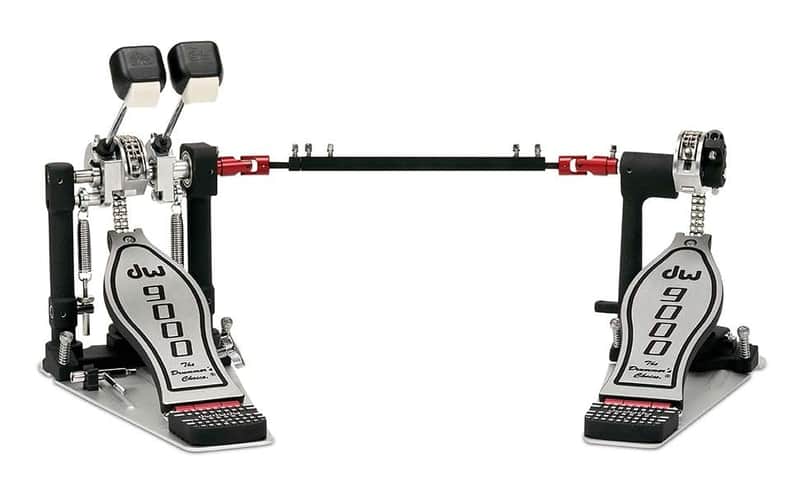 DW 9000 Series Lefty Double Bass Drum Pedal w/ Bag image 1