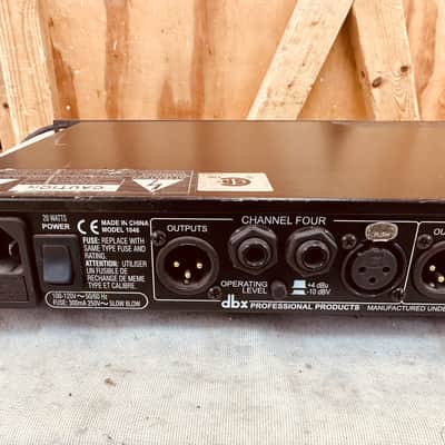 DBX 1046 Quad Compressor Limiter - Channels 3 & 4 Not Working - READ image 6
