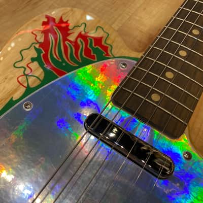 Fender Jimmy Page Telecaster Electric Guitar Natural w/ Artwork image 8
