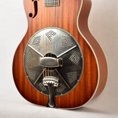National Reso-Phonic El Trovador Cutaway 2025 Mahogany - IN STOCK NOW! image 3