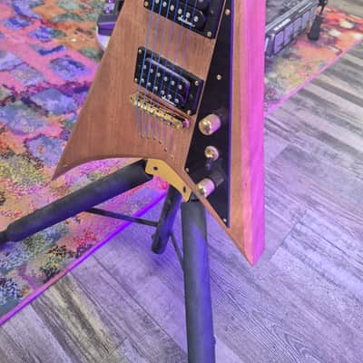 Jackson JS Series FSR JS32T Rhoads with Amaranth Fretboard 2019 - Present - Natural Oil image 5