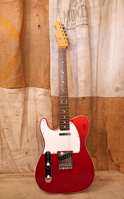 Fender '62 Reissue Telecaster Custom 2020 Candy Apple Red Lefty MIJ image 1