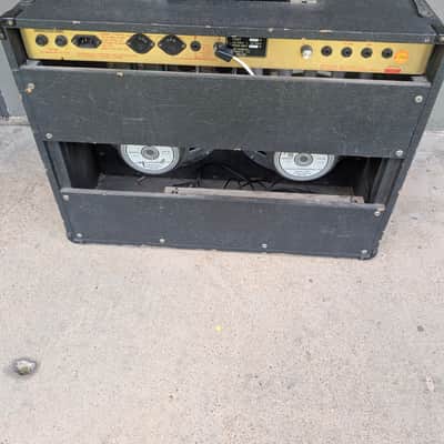 Marshall JCM 800 Lead Series Model 4212 50-Watt Master Volume 2x12 Combo 1980s - Black image 3
