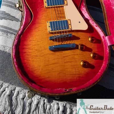 1983 Tokai Love Rock LS-100 - Heritage Cherry Sunburst -'59 Les Paul Standard Copy - Premium Vintage Japan - Pro Set Up w Perfect Frets/Action/Intonation! image 3