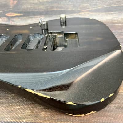 2008 Ibanez Prestige RG1570 Body Galaxy Black HSH Made in Japan image 8