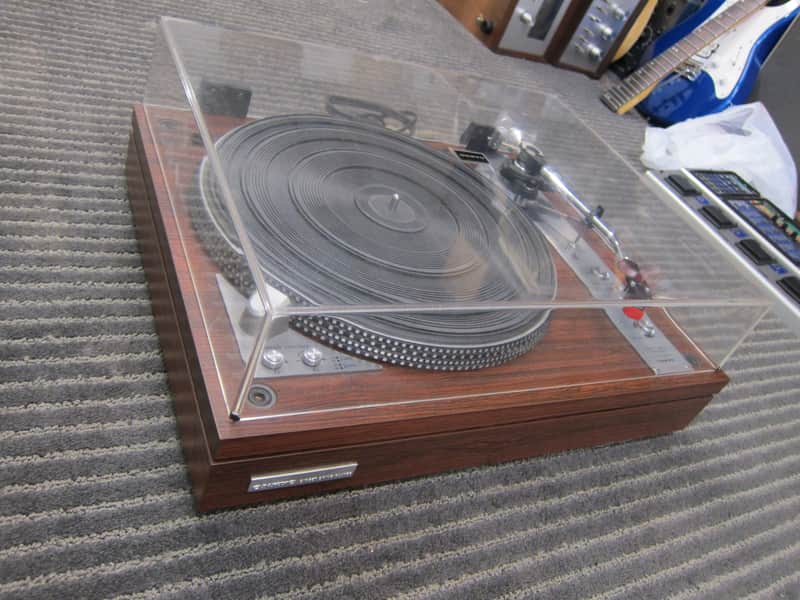 Rare Onkyo CP-700M Turntable Direct Drive turntable,Rosewood,Top