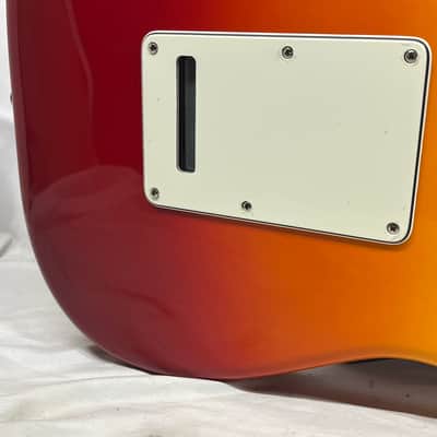 Fender Player Plus Stratocaster Strat Left-Handed Lefty Electric Guitar MIM - Made in Mexico - Tequila Sunrise image 14