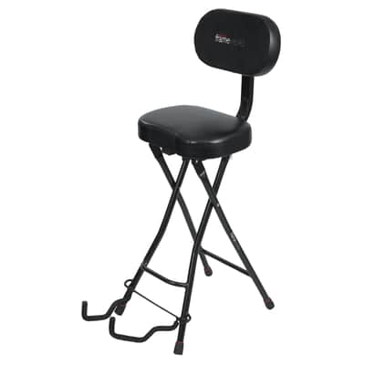 Gator Frameworks GFW-GTR-SEAT Guitar Performance Seat & Guitar Stand image 2