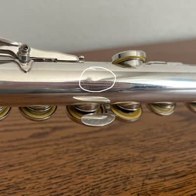 Used Yamaha YFL-221 Student Flute FULLY SERVICED image 11