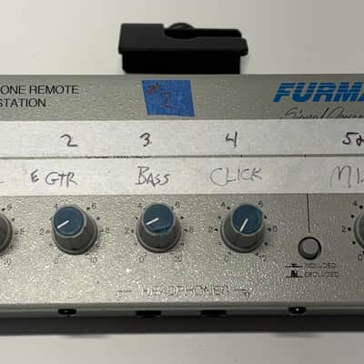 Furman HR-6 # 2 Headphone Remote Mixing Station 2000s - White image 1