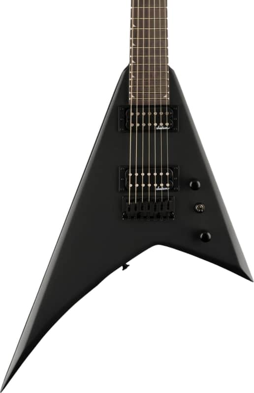 Jackson JS Series Rhoads JS22-7 HT Electric Guitar, Amaranth Fingerboard, Satin Black image 1