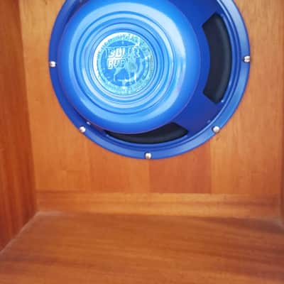 Emery Sound Mahogany Cabinet 10" Weber Blue Pup image 6