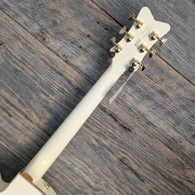 Gretsch G6136T-MGC Michael Guy Chislett Falcon w/Bigsby - Vintage White image 9