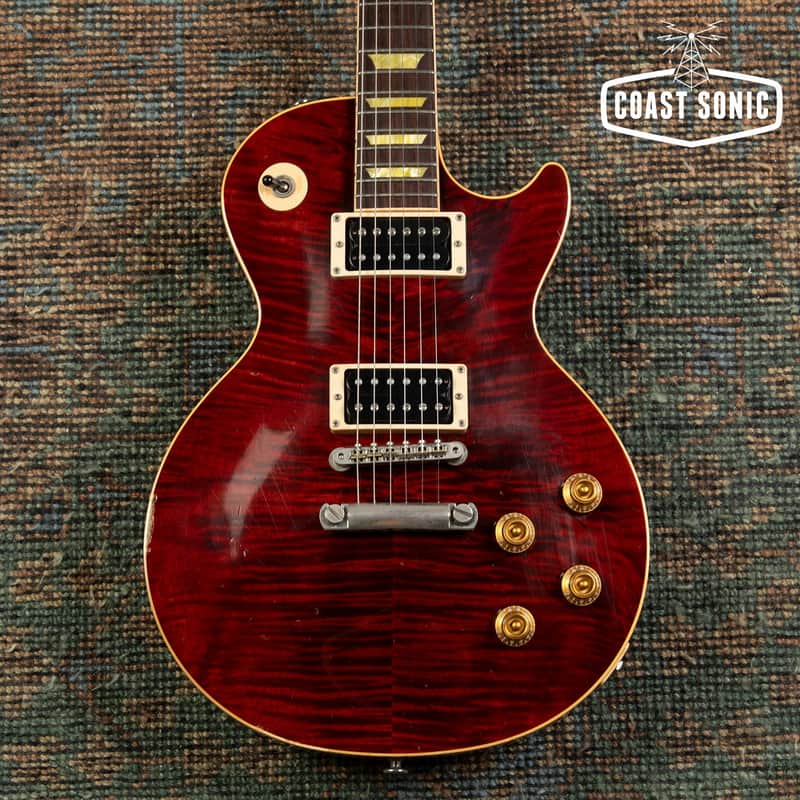 1999 Gibson Les Paul Classic Plus 1960 Flametop w/case image 1