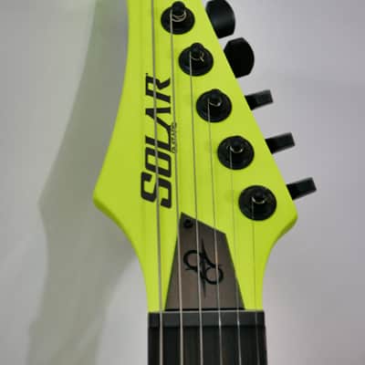 Solar Guitars A2.6LN 2020 - Lemon Neon Matte image 5
