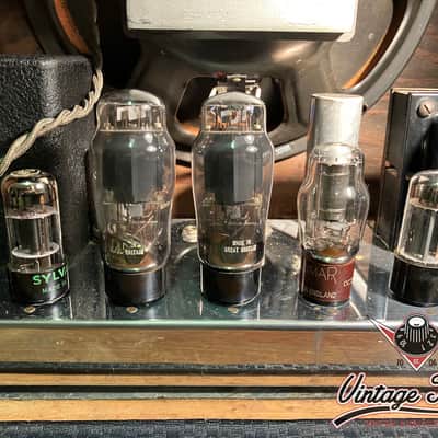 Ampeg Bassamp 825 1959 Prototype?, EL 37, Mullard, Free Shipping to EU, UK, Swiss, Norway image 12