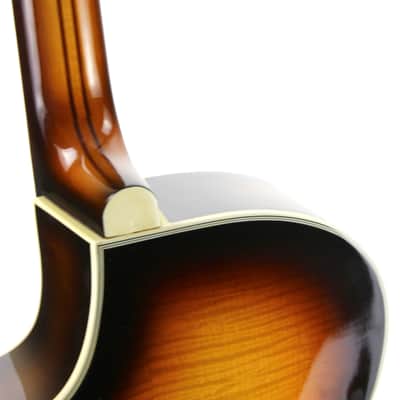 1967 Hofner President Florentine Model 66 Acoustic Archtop 5115-05 Brunette Sunburst image 19