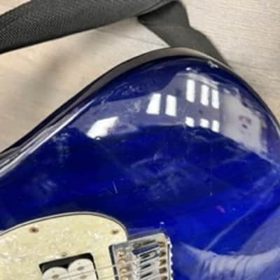 brownsville LH electric guitar blue/white image 10