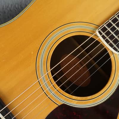 Yamaha FG-201 MIJ Acoustic Guitar w/ Hard Case image 9