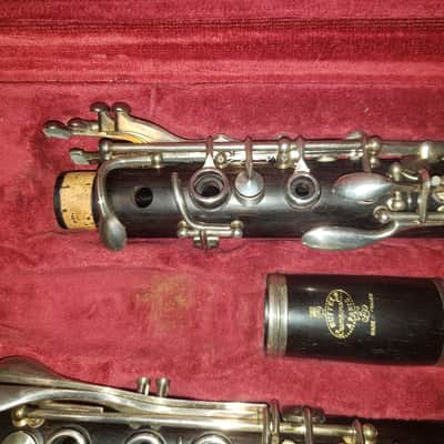 Buffet Crampon R13 Vintage Model Silver Clarinet--Recent Overhaul, Nice! image 4