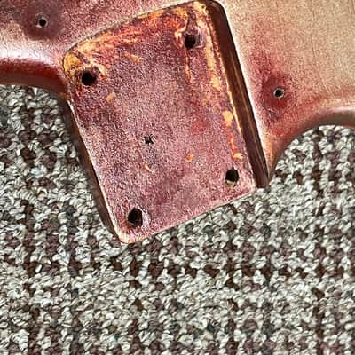1959 1960 Fender Musicmaster Duo Sonic guitar body image 2