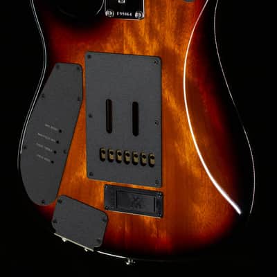 Ernie Ball JP15 7 String Tiger Eye Flame Top (864) image 2