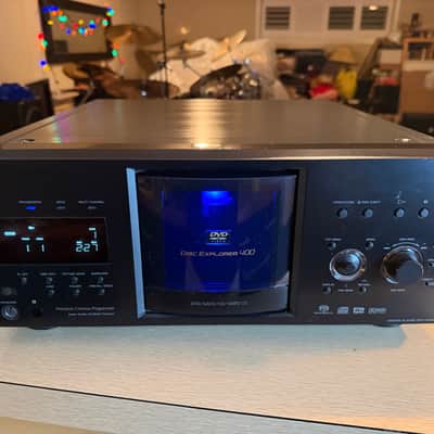Sony DVP-CX985v Disc Explorer 400 CD With Remote . Full Fresh Service New Belts! image 2