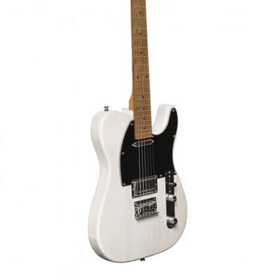 Stagg SET-PLUS WHB Vintage T Series Solid Paulownia Body Bolt-on Maple Neck 6-String Electric Guitar image 1