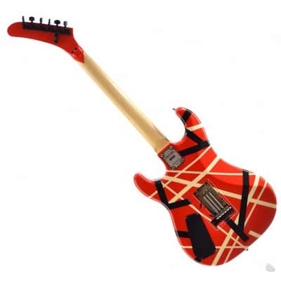 Vintage 80s Pre-Copyright Kramer Baretta with Custom EVH 5150 Van Halen Paint Job image 10