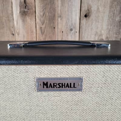 Marshall 2023 ST112 Lead 1x12 65 watt 16 ohm Extension Cab, casters added, Excellent - Black image 7