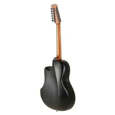Ovation Pro Series Standard Balladeer 2751AX-5 12-String A/E - Black - B-Stock image 8