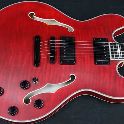 2015 Eastman T486-ED w/ HSC, Rare El Diablo Model! Red Satin Finish T486 NEW! #30428 image 1