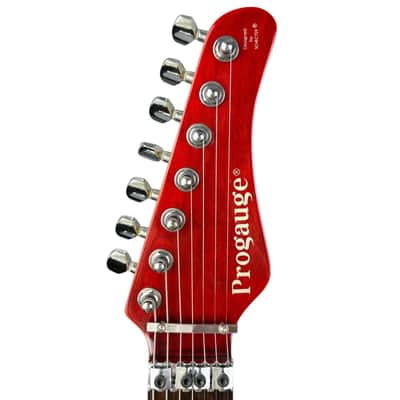 Schecter Japan Progauge 7-String PS600 - Translucent Cherry image 9