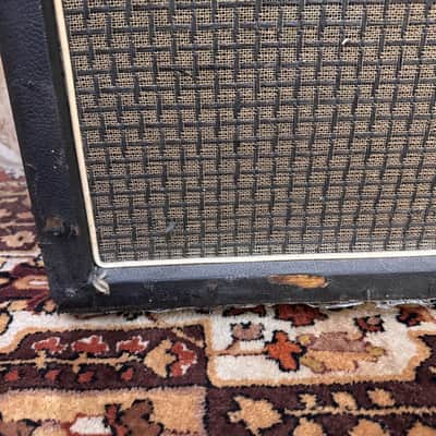 Vintage 1970s Marshall 4x12 Checkerboard 1960 Amplifier Speaker Cabinet G12L-35 image 4