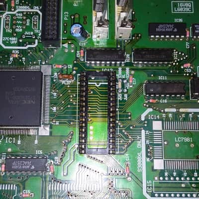 EPROM - AKAI S2000 Sampler Firmware allows running the OS 2.0 without loading it from a floppy disk image 4