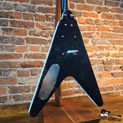 Nepco Guitars USA Made V-Style Electric Guitar (2023 - Galactic Sparkle) image 11