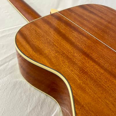 YAIRI KY FYM94 (Folk Masterworks) (2022) 61419 Solid Spruce, Solid Khaya Mahogany. Handmade in Japan. Hiscox case. image 10