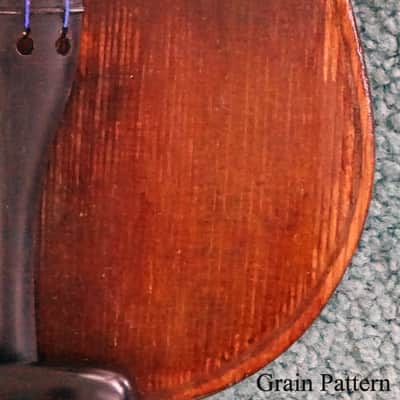 RESTORED ANTIQUE HOPF 4/4 GERMAN TRADE VIOLIN STRADIVARIUS COPY WITH CASE image 13