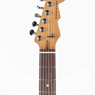 Reverend Double Agent W with Rosewood Fretboard - Metallic Silver Freeze image 9